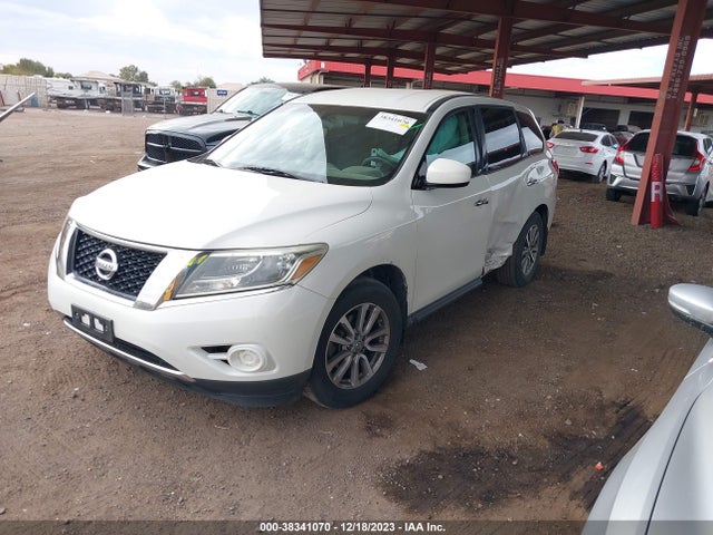 2014 Nissan Pathfinder S მანქანა იყიდება აუქციონზე, vin: 5N1AR2MN8EC710969, აუქციონის ნომერი: 38341070