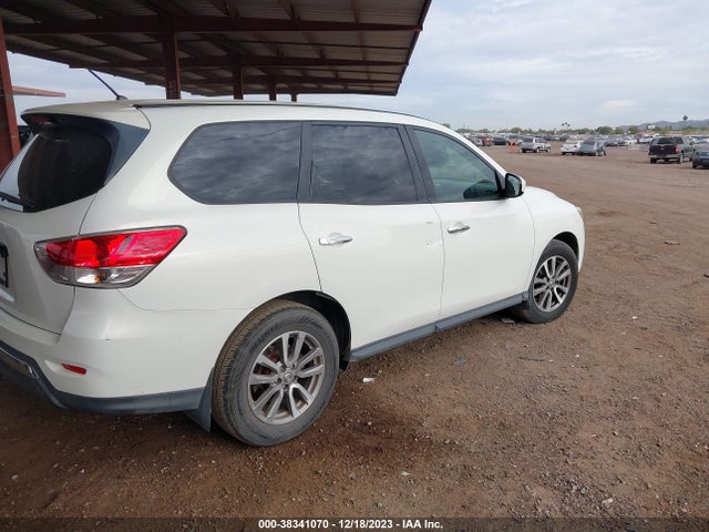 2014 Nissan Pathfinder S მანქანა იყიდება აუქციონზე, vin: 5N1AR2MN8EC710969, აუქციონის ნომერი: 38341070
