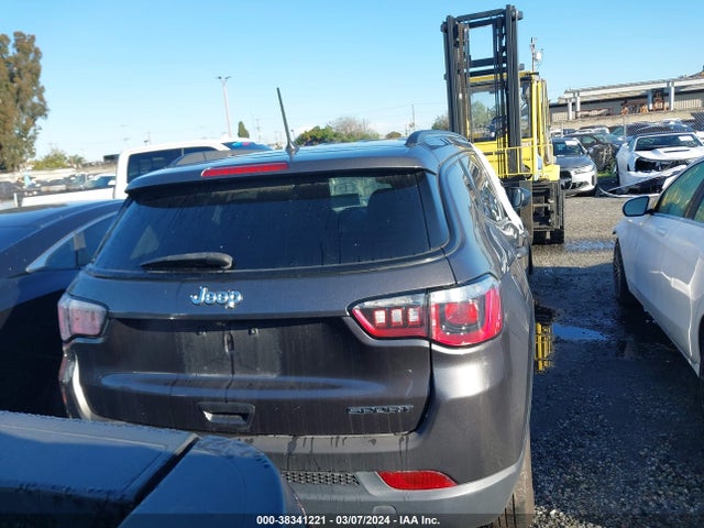 2017 JEEP NEW COMPASS SPORT FWD VIN: 3C4NJCAB3HT672590