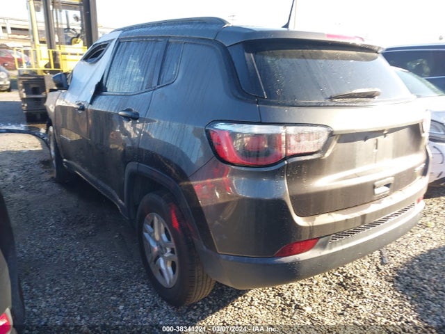 2017 JEEP NEW COMPASS SPORT FWD VIN: 3C4NJCAB3HT672590
