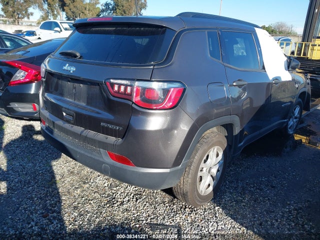 2017 JEEP NEW COMPASS SPORT FWD VIN: 3C4NJCAB3HT672590