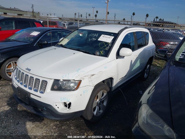 2016 JEEP COMPASS LATITUDE VIN: 1C4NJCEA6GD640349