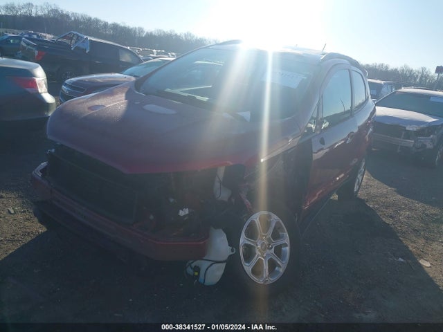 MAJ6S3GL8KC289318 Ford Ecosport Se
