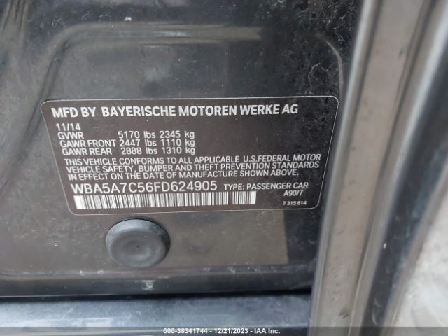 WBA5A7C56FD624905 BMW 528i Xdrive