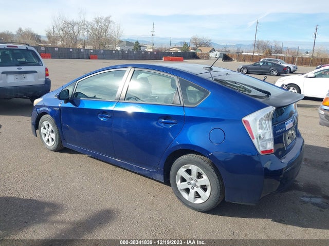 38341839 :رقم المزاد ، JTDKN3DU1A0075686 vin ، 2010 Toyota Prius Iii مزاد بيع