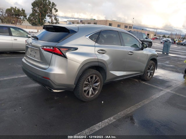 2016 LEXUS NX 200T F SPORT VIN: JTJYARBZ0G2039876