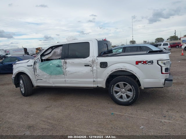 2019 FORD F-150 KING RANCH VIN: 1FTFW1E14KFA35429