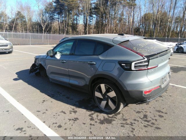 2023 VOLVO C40 RECHARGE PURE ELECTRIC YV4ED3GMXP2055457 Photo 2