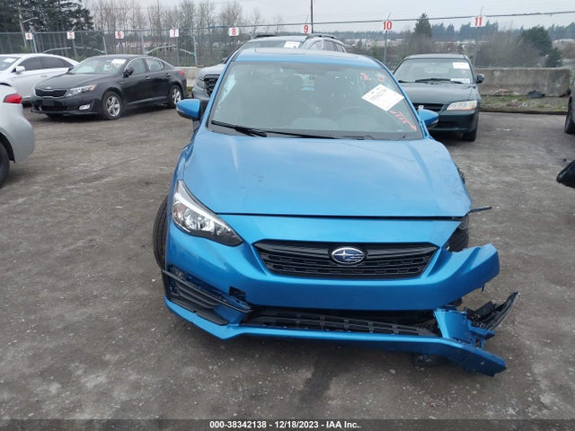 2022 SUBARU IMPREZA SPORT 5-DOOR VIN: 4S3GTAM66N3709371