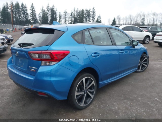 2022 SUBARU IMPREZA SPORT 5-DOOR VIN: 4S3GTAM66N3709371