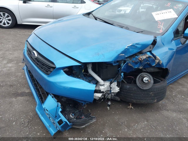 2022 SUBARU IMPREZA SPORT 5-DOOR VIN: 4S3GTAM66N3709371