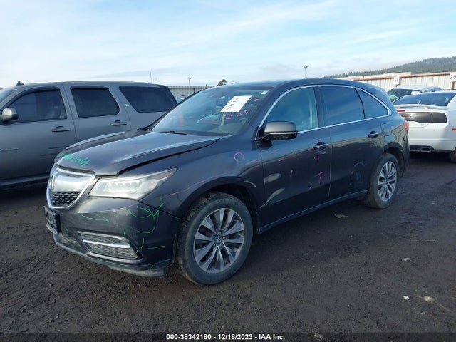 Acura Mdx Technology Package 2014 5FRYD4H41EB007343 Image 2