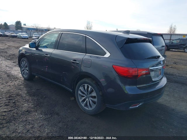 Acura Mdx Technology Package 2014 5FRYD4H41EB007343 Image 3