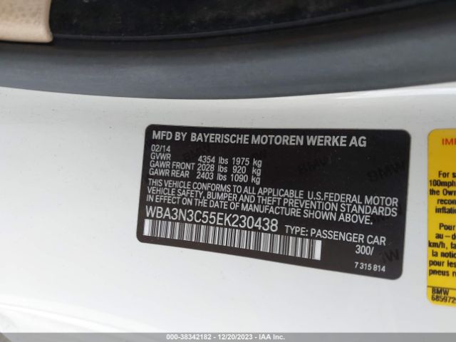 WBA3N3C55EK230438 BMW 428i