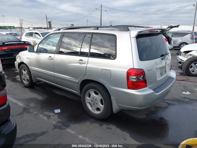 2005 TOYOTA HIGHLANDER LIMITED V6 VIN: JTEDP21A150069086