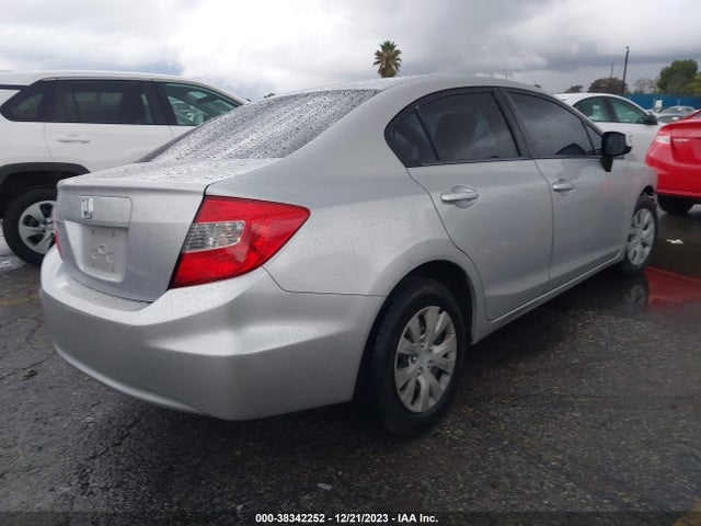 2012 HONDA CIVIC LX VIN: 19XFB2F59CE391857