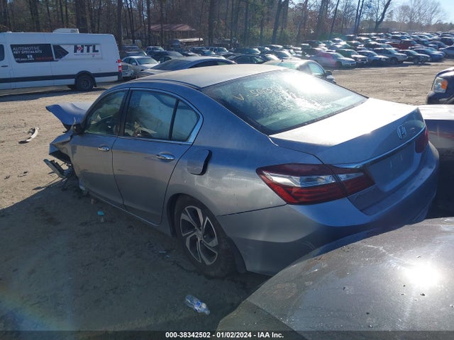 Honda ACCORD LX 2016 1HGCR2F39GA105030 Image 3