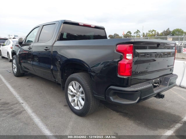 2021 CHEVROLET SILVERADO 1500 2WD SHORT BED CUSTOM VIN: 3GCPWBEK7MG283114