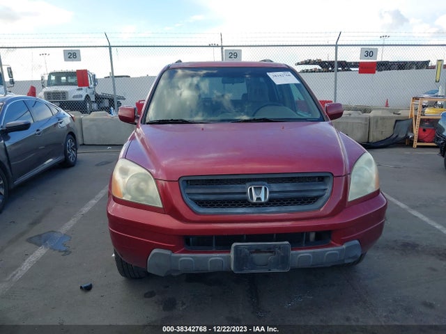 2004 HONDA PILOT EX-L VIN: 2HKYF18604H609372