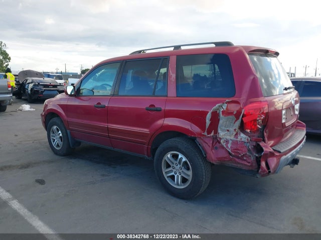 2004 HONDA PILOT EX-L VIN: 2HKYF18604H609372