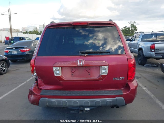 2004 HONDA PILOT EX-L VIN: 2HKYF18604H609372