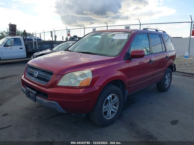 2004 HONDA PILOT EX-L VIN: 2HKYF18604H609372