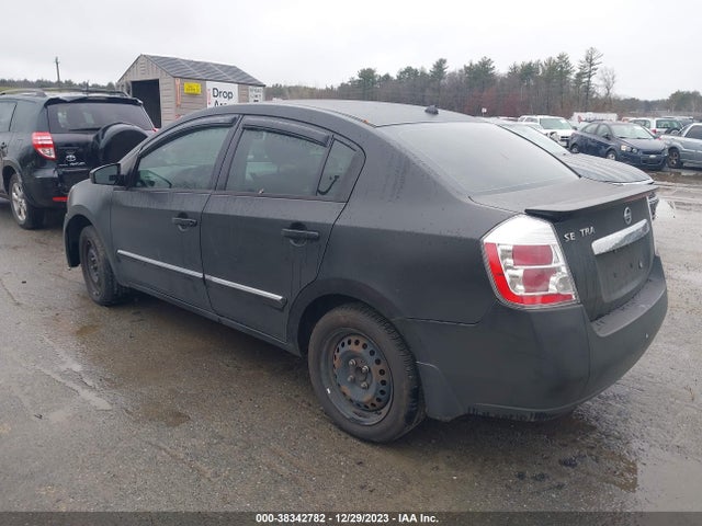 2012 NISSAN SENTRA 2.0 S VIN: 3N1AB6AP3CL609218