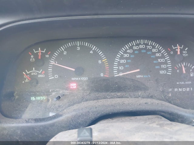 2000 DODGE DURANGO VIN: 1B4HR28Y1YF105697