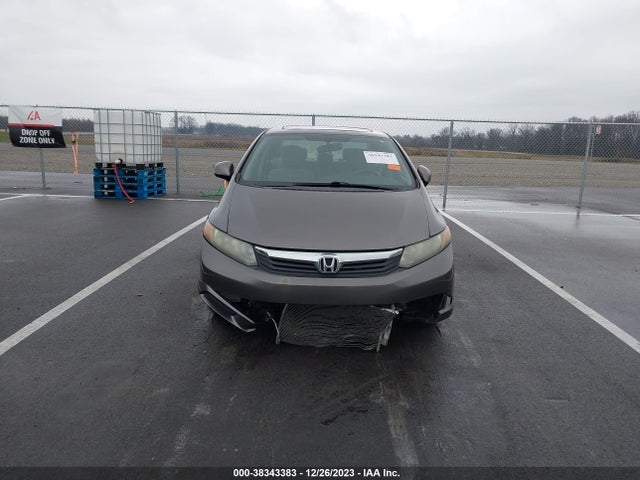 2012 HONDA CIVIC EX VIN: 19XFB2F89CE004198