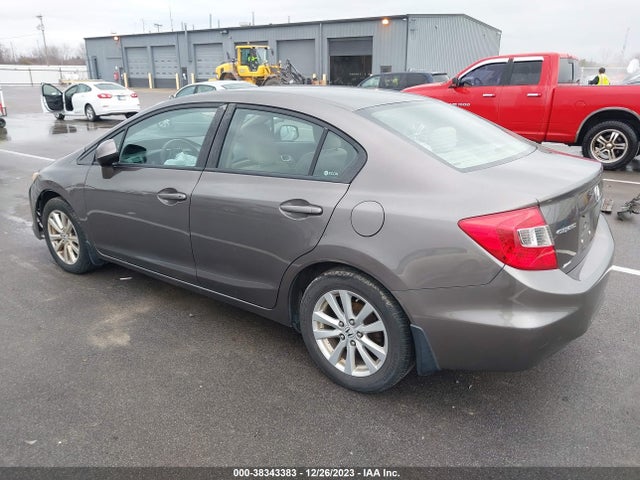 2012 HONDA CIVIC EX VIN: 19XFB2F89CE004198