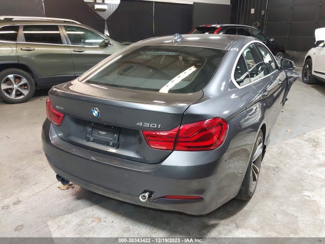 2019 BMW 430I GRAN COUPE XDRIVE VIN: WBA4J3C54KBL10339