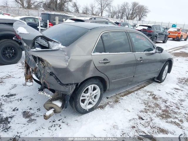 2007 HONDA ACCORD 2.4 EX VIN: 1HGCM56727A120830
