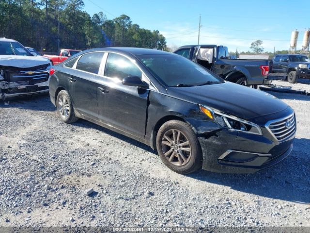 Auction sale of the 2016 Hyundai Sonata Se, vin: 5NPE24AFXGH296510, lot number: 38343461