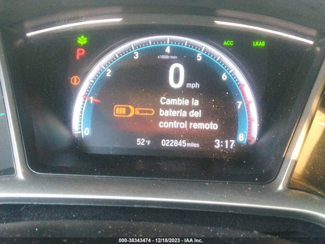 Honda CIVIC EX 2019 2HGFC1F31KH650805 Image 16