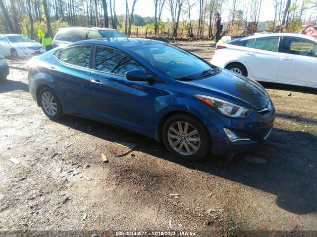 2016 HYUNDAI ELANTRA SE VIN: KMHDH4AEXGU511001