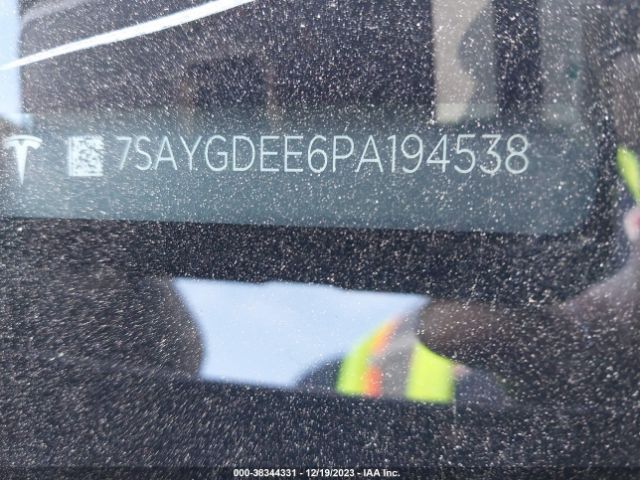 7SAYGDEE6PA194538 Tesla Model Y