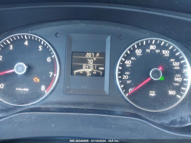 2012 VOLKSWAGEN JETTA 2.5L SE VIN: 3VWDP7AJ7CM335705