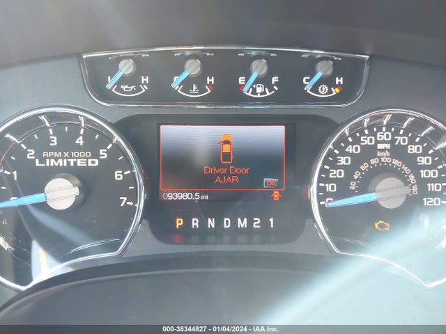 2013 FORD F-150 LIMITED VIN: 1FTFW1ET8DFD55129