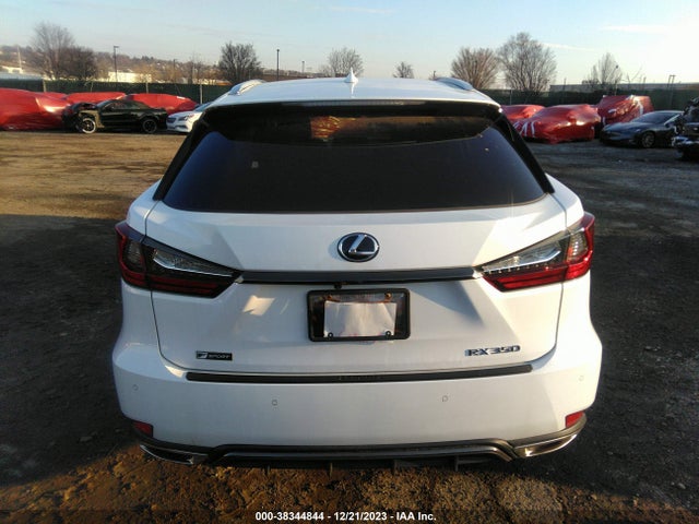 2021 LEXUS RX 350 F SPORT APPEARANCE VIN: 2T2SZMDA1MC297070