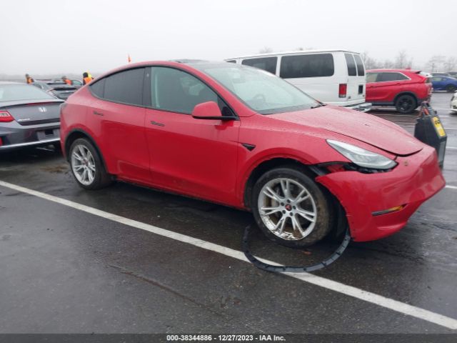 Tesla Model Y Long Range Dual Motor All-wheel Drive 2022 7SAYGDEE7NF310717 Image 1