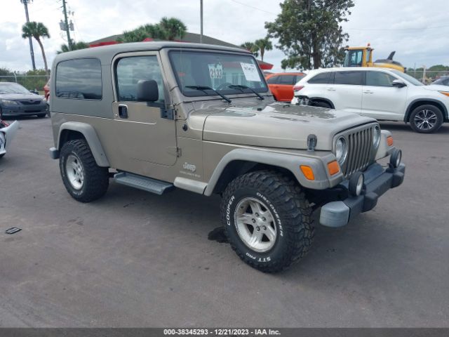 2006 JEEP WRANGLER 1J4FA44S96P764546