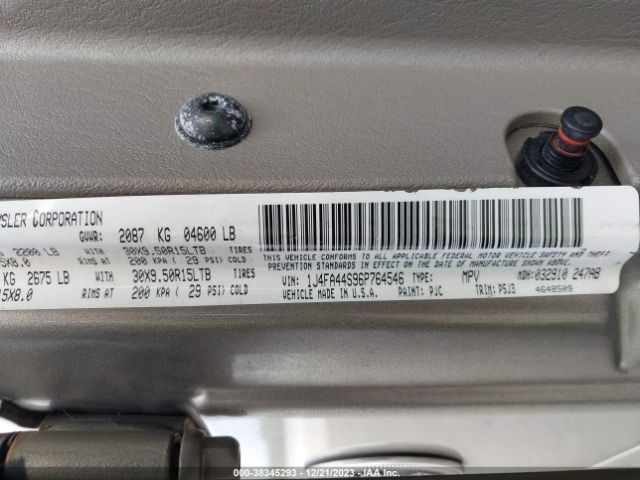 2006 JEEP WRANGLER 1J4FA44S96P764546 Photo 8