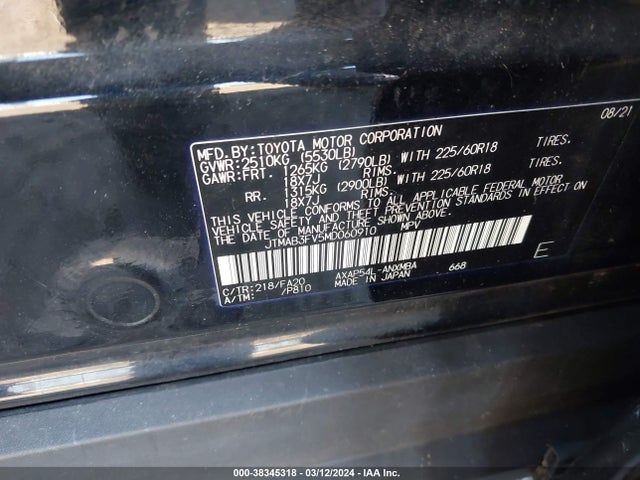 Toyota Rav4 Prime Se 2021 JTMAB3FV5MD060910 Image 9