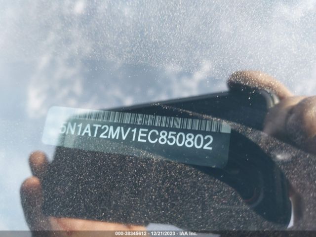 5N1AT2MV1EC850802 Nissan Rogue Sl
