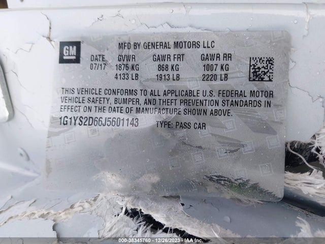 Chevrolet Corvette Z06 2018 1G1YS2D66J5601143 Image 9