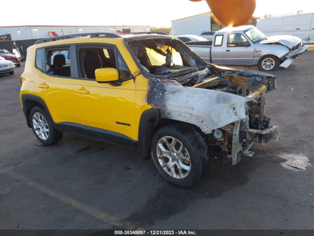 Auction sale of the 2018 Jeep Renegade Latitude Fwd, vin: ZACCJABB7JPH87491, lot number: 38345897