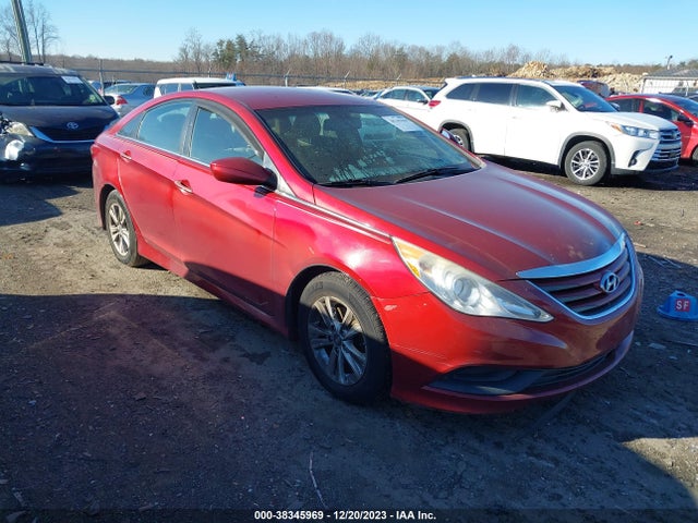 2014 HYUNDAI SONATA GLS VIN: 5NPEB4AC5EH885306