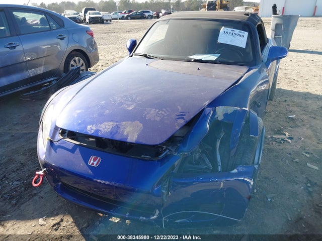 2003 HONDA S2000 VIN: JHMAP114X3T005649