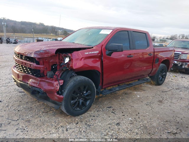 Chevrolet Silverado 1500 Silverado Custom 2019 1GCPYBEH0KZ372258 Image 2