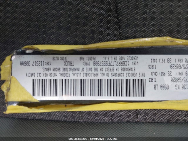 Продаж на аукціоні авто 2015 Ram 1500 Big Horn, vin: 1C6RR7LT7FS557908, номер лоту: 38346296